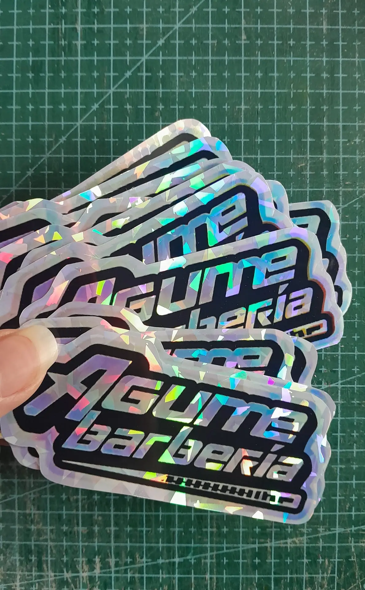 Stickers Personalizados Holográficos